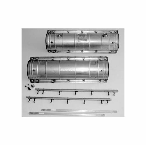 Plp 8006246 6.5X38 Armadillo Stainless Steel Shell Kit/ Fill Flange