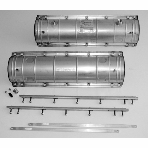 Plp 8006270 12.5X45 Vault Shell Kit Without   End Plate