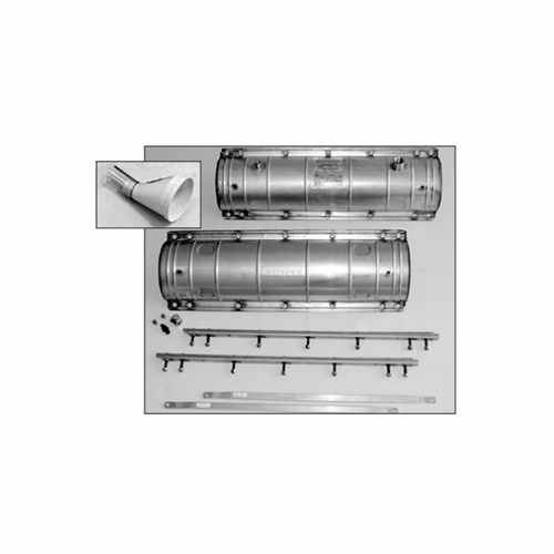 Plp 8006391 8X28 Armadillo  Stainless Steel Shell Kit With Fill Flange