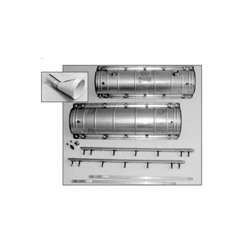 PLP 8006392 8x38 Stainless Steel SHELL KIT with Fill Flange
