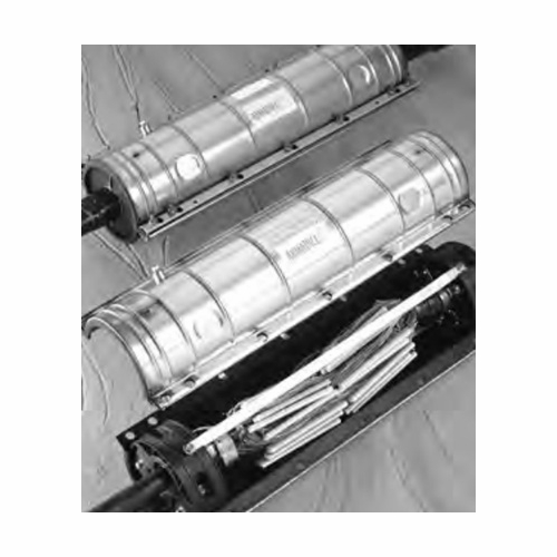 PLP 8006668 9.5 X 53 STAINLESS STEEL SPLICE CLOSURE W/2 STD END PLATES W/BOND