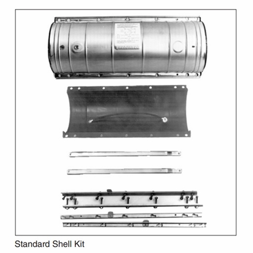 Plp 8006779 9.5X28 Standard Shell Kit Stainless Steel