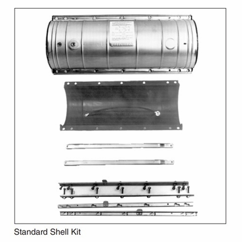 Plp 8006784 12.5X45 Armadillo Standard Stainless Steel Shell Kit
