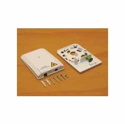 PLP 8006992W COYOTE FIBER WALL PLATE - WHITE *ORDER MINIMUM* 100