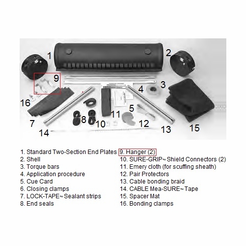 PLP 80802510 REDDI-SEAL HANGER,COMPLETE