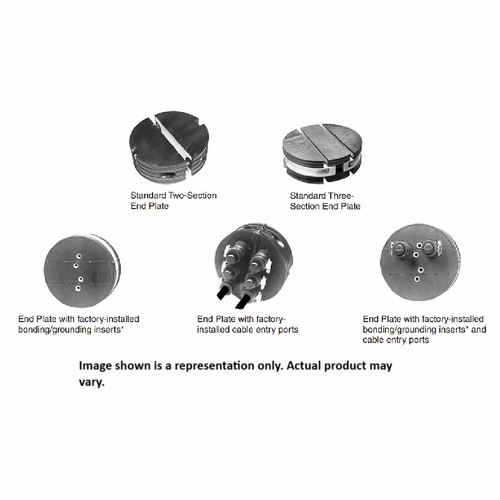 PLP 80804985 4 inch END PLATE KIT FOR FIBERLIGN Splice Case