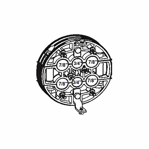 Plp 80806037 3/4 Inch  Plug Kit (2 Plugs) For Coyote *Order Minimum* 25