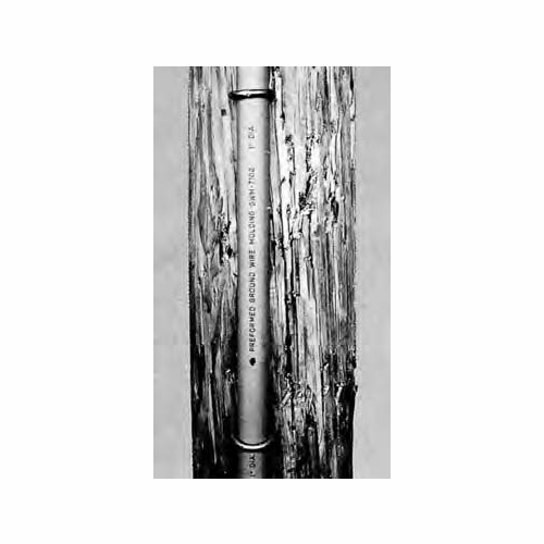 PLP GWM-7100 GROUND WIRE MOLDING 1/2 inch GRAY *ORDER MINIMUM* 125