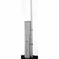 PLP PM-6117 7 foot YELLOW PEDESTAL MARKER