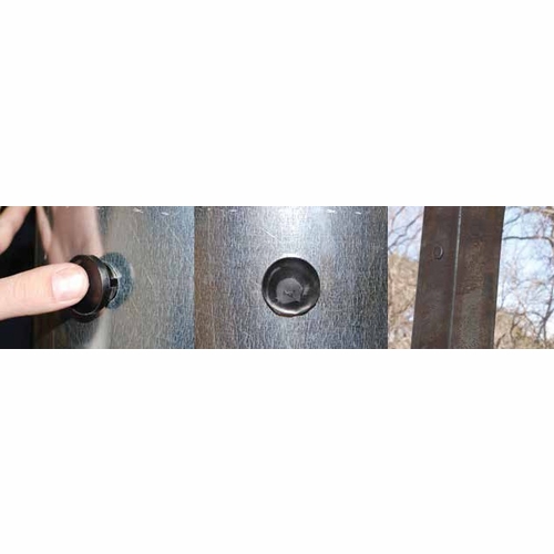 PLP PP-0813G 13/16 HOLE PLUG - GRAY *ORDER MINIMUM* 100