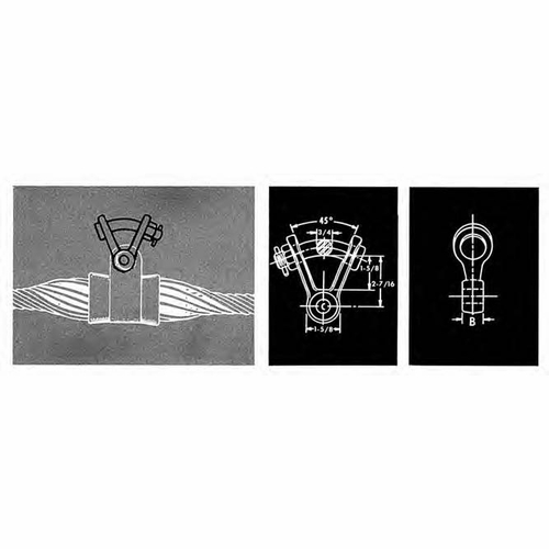 Plp Yc-5209 Y-Clevis Eye 1.006-1.557 *Order Minimum* 25