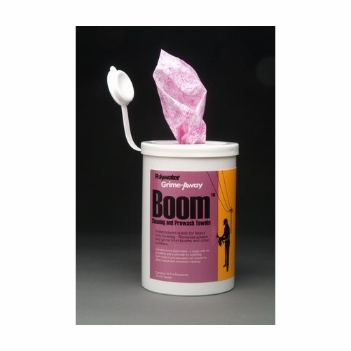 Polywater B-D72  72-Count Boom Wipe Canister  02786803605   Case Of 6