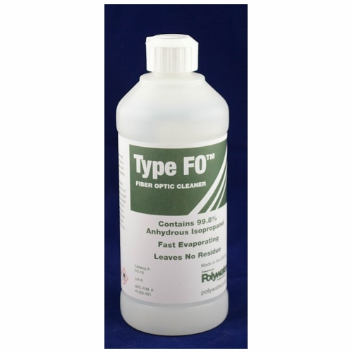 Polywater Fo-16   16-Oz Type Fo Isopropyl Alcohol Fiber Cleaner 02786805410   Case Of 12