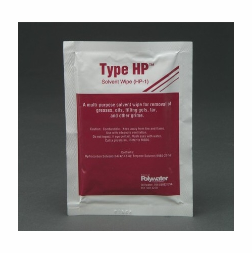 POLYWATER HP-1 SpliceMaster HP-Saturated Wipe 02786800790 Case OF 144
