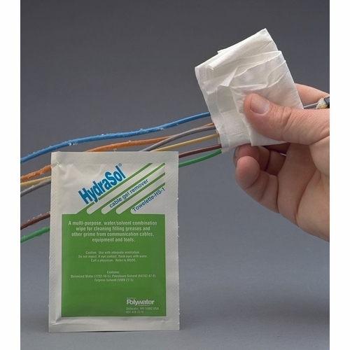 POLYWATER HS-1 HydraSol -saturated Wipe 02786800520 Case OF 144