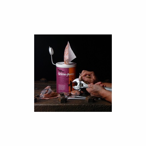 POLYWATER HTC-D72 72-Count Grime-Away™ Wipe Canister 02786805700 CaseOF 6