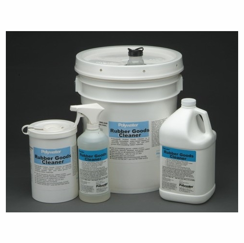 Polywater Rbg-D72  72-Count Wipes Canister Rubber Goods Cleaner  02786805930   Case Of 6