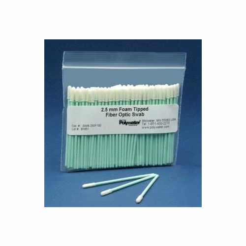 Polywater Swb-250F100   2.5 Mm Fiberkleen Foam Swab 100-Pack  02786806930   Case Of 5