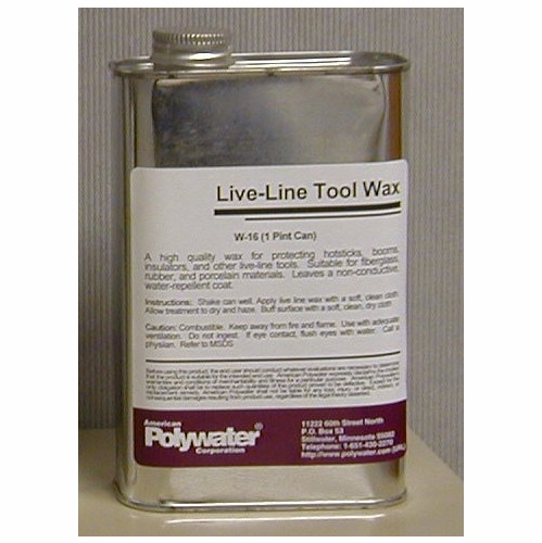 POLYWATER W-16  16-Oz Fast-Hazing Fiberglass Wax 02786803710   Case OF 12