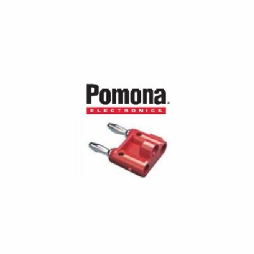 Pomona Mdp-2 Double Banana Plug Red New