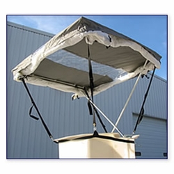 POP N WORK (FOF) 4800 D 48 inch X 48 inch DIELECTRIC FIBERGLASS FRAME AERIAL BUCKET TENT