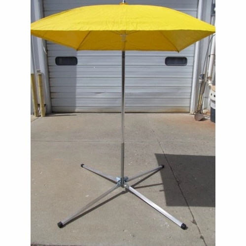 Pop N Work (Fof) 5484-Ms Umbrella 54  X 54 Inch With 84 Inch Two-Part Aluminum Tilt Pole Stand Sold