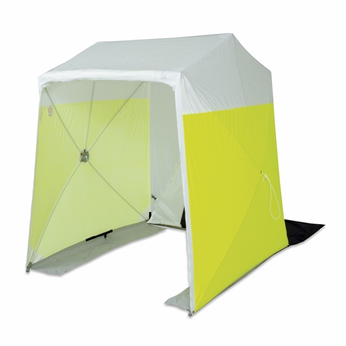 Pop N Work (Fof) Fx8612 Ground Fx Tent 8 Foot  X 6 Foot  With A Full Width Two-Zipper Rollup Door