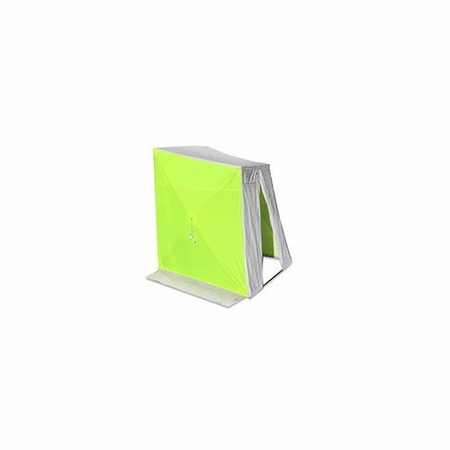 POP N WORK (FOF) GS-6523VT-F TELECOM VERSA TENT 6 foot X 5 foot x 78 inch H W/Ground Flaps, Slant
