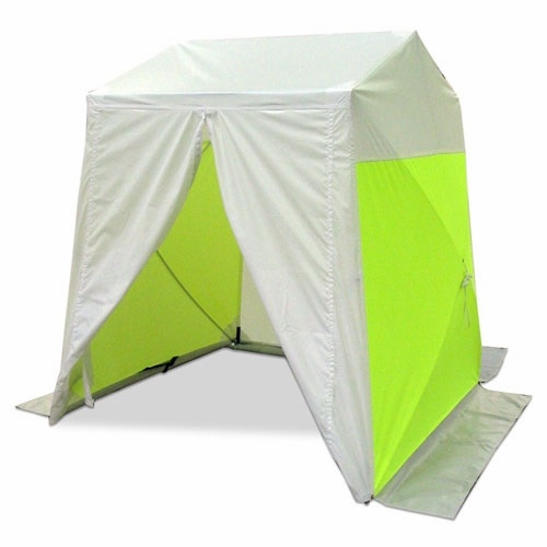 POP N WORK (FOF) GS-6611 GROUND TENT 6 foot X 6 foot WITH ZIPPER SINGLE inch A inch SHAPE DOOR