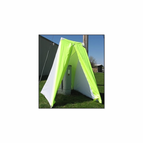 POP N WORK (FOF) PEDPAL-1 PEDESTAL TENT 4 foot x 4 foot x 5 foot H with one inch A inch Shape Z