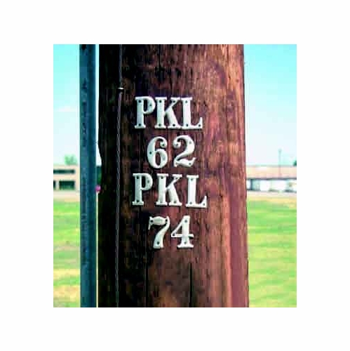 PREMAX   inch A inch   ALUMINUM 1.5 inch  LETTER FOR POLE BOX 100