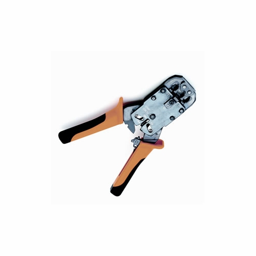 PREMIER PA-1530 RATCHETING CRIMP TOOL FOR 4 PIN 6 PIN AND 8 PIN MODULAR PLUGS ( )