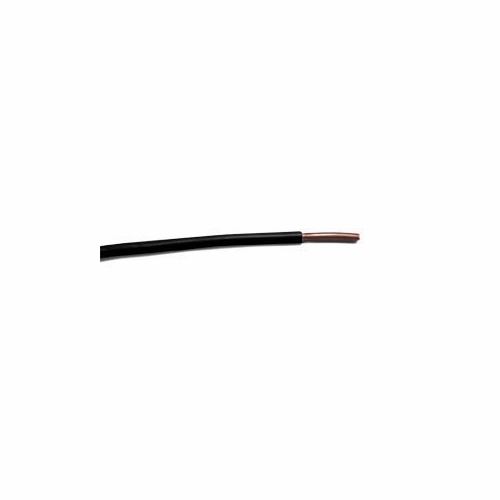 PREMIER PT-GW6-BLK-C200 number 6 GROUND WIRE BLACK INSULATED SOLID COPPER 200FT COIL