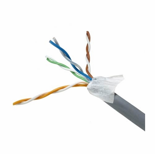 QUABBIN 1300 4PR 24T PE TT ZO BLK LSZH CAT6 CABLE SOLD PER 1000 FT