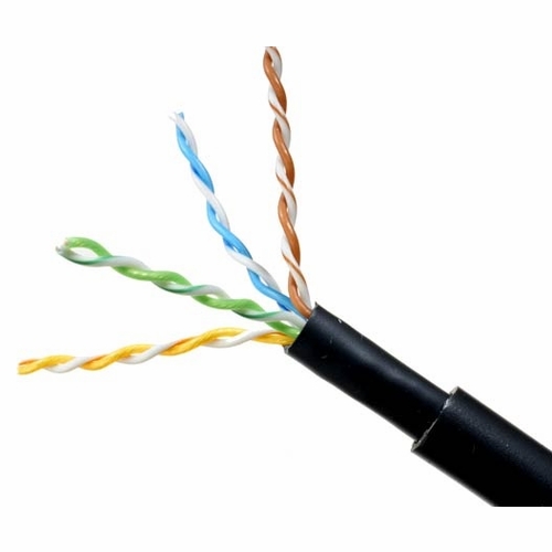 QUABBIN 2963 4PR 26T PE PV PV WHT CM C(UL)CM CAT6a CABLE SOLD PER 1000 FT