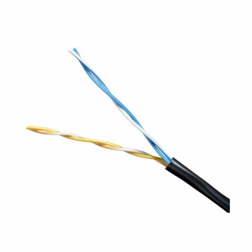 QUABBIN 5202 2PR 24T PE PV RED CM CMG CAT5e CAT 5e PATCH CM/CSA CABLE SOLD PER 1000 FT