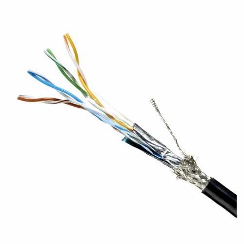 QUABBIN 5734 4PR 26T PE PT AS DW BD TE BLK CMXOUTDOOR CM C(UL) 5e EDUR IE CAT 5e CABLE SOLD PER 1000