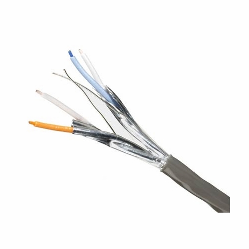 QUABBIN 9720 2PR 22 STC PRS SHLD BEIGE PVC CMR/100 OHM T-1 CABLE SOLD PER 1000 FT