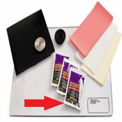 Ripley/Miller 46274   Pfao12  12 Mic Al/Oxide Polishing Film - Red 10/Pk