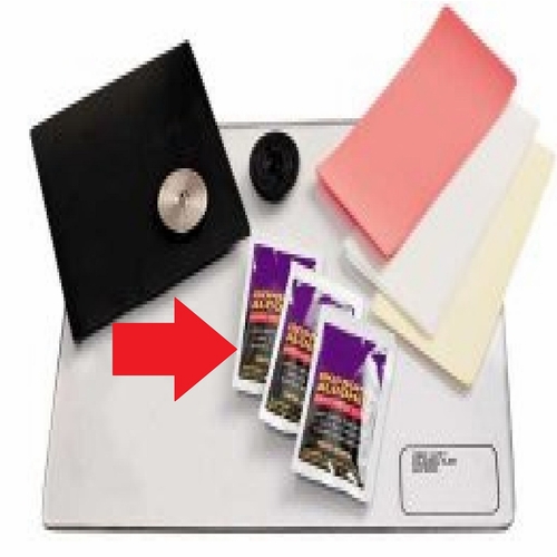 Ripley/Miller 46275   Pfao3  3 Mic Alum/Oxide Polishing Film-Yellow 10/Pk