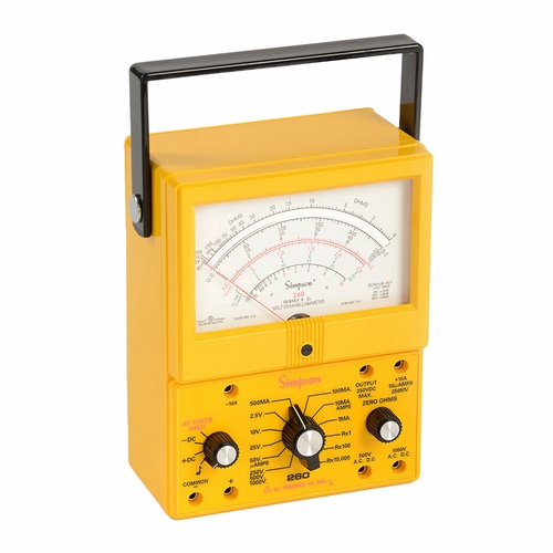 Simpson 260-8Xpi Meter W/Audible Continuity 12396