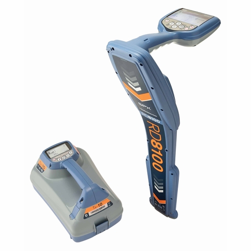 SPX RADIO DETECTION RD8100 PDL/R10/TX10 W/CORDS, CLAMP, CASE MANUAL ( )