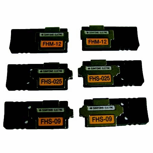 Sumitomo Fhm-12V 12-Fiber Ribbon Holders (Pair) For Use With Q102-M12 Ribbon Fiber Splicer