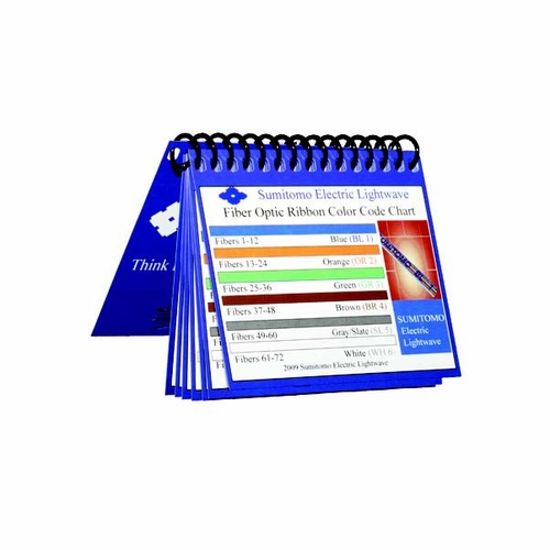 Sumitomo RCC-001 Ribbon Fiber Color Code Chart