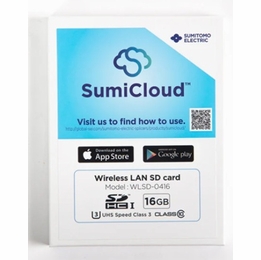 Sumitomo WLSD-0416 Sumicloud Wireless SD Memory Card 16GB