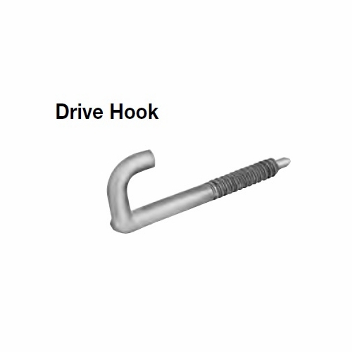 T&B 40-43007 Drive Hook 7/16 inch x 4-3/4 inch J Hook Drop Wire Hook