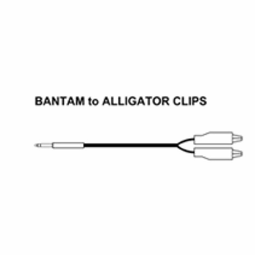 Tag 400210A-03 Bantam To Alligators Test Cord - R/B, 3 Foot New