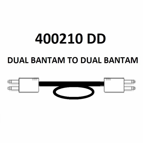 Tag 400210Dd-10 Dual Bantam To Dual Bantam Cord, 10 Foot