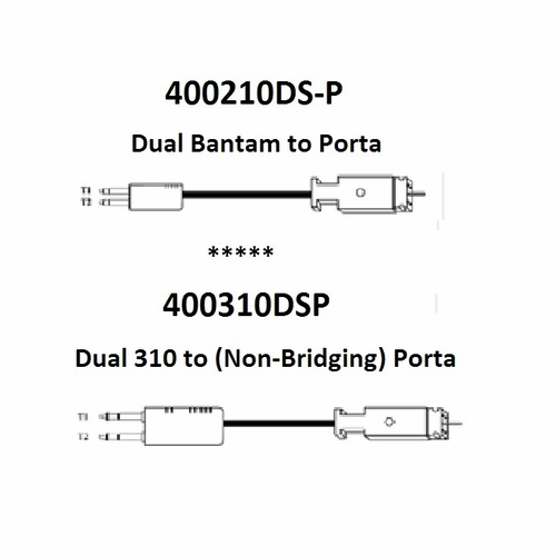 Tag 400210Ds-P Dual Bantam To Non-Bridging Porta, 8 Foot