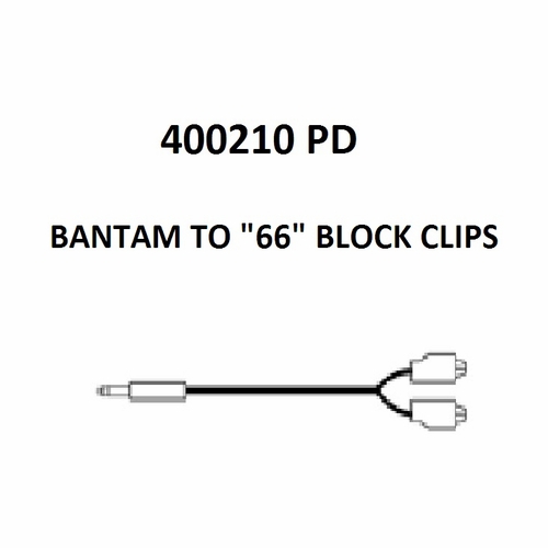 Tag 400210Pd Bantam To  Inch 66 Inch  Block Alligator Clips, 6 Foot